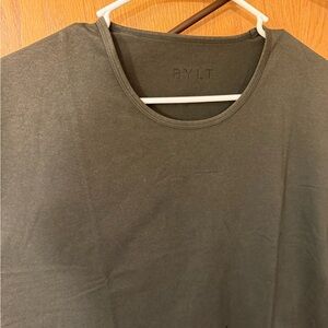 Brand New BYLT Basics Green Snow Washed T-Shirt, XL, new with tags